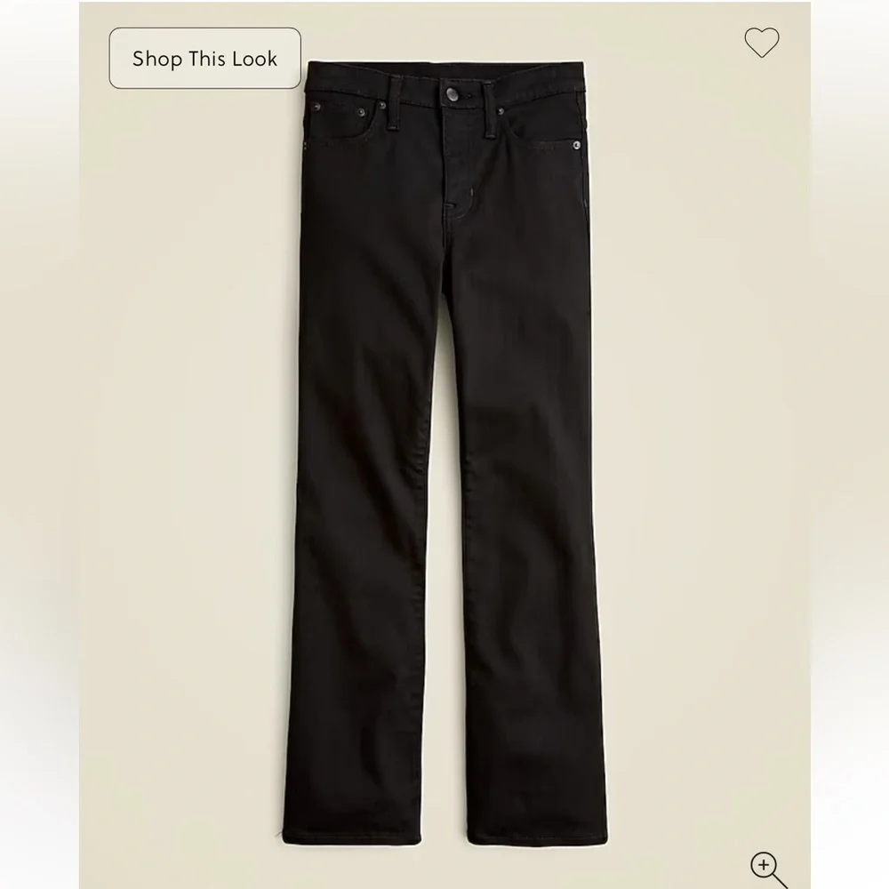 NWT J Crew Tall mid-rise kickout jean